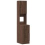 Mueble de cocina madera ingeniería marrón roble 35x50x180 cm de vidaXL, Armarios de cocina - Ref: Foro24-840764, Precio: 95,4...