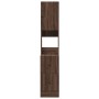 Mueble de cocina madera ingeniería marrón roble 35x50x180 cm de vidaXL, Armarios de cocina - Ref: Foro24-840764, Precio: 95,4...