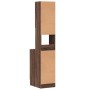 Mueble de cocina madera ingeniería marrón roble 35x50x180 cm de vidaXL, Armarios de cocina - Ref: Foro24-840764, Precio: 95,4...