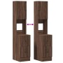 Mueble de cocina madera ingeniería marrón roble 35x50x180 cm de vidaXL, Armarios de cocina - Ref: Foro24-840764, Precio: 95,4...