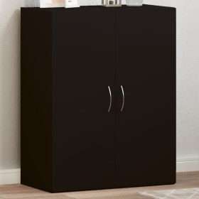 Armario archivador madera de ingeniería negro 60x32x77,5 cm de vidaXL, Armarios archivadores - Ref: Foro24-840766, Precio: 63...