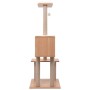 Rascador para gatos con alfombra rascadora de sisal 129 cm de vidaXL, Mobiliario para gatos - Ref: Foro24-170917, Precio: 115...