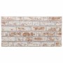 Paneles de pared 3D 10 unidades EPS rojo y blanco 100x50 cm de vidaXL, Recubrimiento de paredes - Ref: Foro24-4008545, Precio...