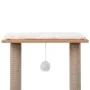 Rascador para gatos con alfombra rascadora de sisal 129 cm de vidaXL, Mobiliario para gatos - Ref: Foro24-170917, Precio: 113...