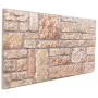 Paneles de pared 3D 10 unidades EPS marrón 100x50 cm by vidaXL, Wall covering - Ref: Foro24-4008551, Price: 221,72 €, Discoun...