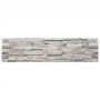 Paneles de pared 3D 14 unidades EPS gris claro 100x25 cm de vidaXL, Recubrimiento de paredes - Ref: Foro24-4008553, Precio: 1...