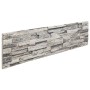 Paneles de pared 3D 14 unidades EPS gris claro 100x25 cm de vidaXL, Recubrimiento de paredes - Ref: Foro24-4008553, Precio: 1...