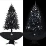 Árbol de Navidad con nieve y base de paraguas PVC negro 190 cm de vidaXL, Arboles de navidad - Ref: Foro24-289934, Precio: 15...