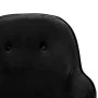 Silla mecedora de terciopelo negro by vidaXL, Rocking chairs - Ref: Foro24-289524, Price: 104,68 €, Discount: %