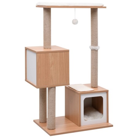 Rascador para gatos con alfombra rascadora de sisal 104 cm de vidaXL, Mobiliario para gatos - Ref: Foro24-170923, Precio: 118...