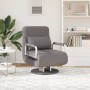 Silla giratoria y sofá cama tela gris oscuro en Sillones | Comprar online en Foru.es