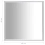 Espejo plateado 40x40 cm de vidaXL, Espejos - Ref: Foro24-322729, Precio: 30,21 €, Descuento: %