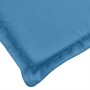Cojines silla respaldo alto 4 uds tela azul melange 120x50x4 cm de vidaXL, Cojines para sillas y sofás - Ref: Foro24-4002425,...