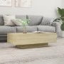 Mesa de centro madera de ingeniería roble Sonoma 100x49,5x31 cm by vidaXL, Coffee table - Ref: Foro24-834894, Price: 47,94 €,...