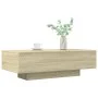 Mesa de centro madera de ingeniería roble Sonoma 100x49,5x31 cm by vidaXL, Coffee table - Ref: Foro24-834894, Price: 47,94 €,...