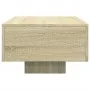 Mesa de centro madera de ingeniería roble Sonoma 100x49,5x31 cm by vidaXL, Coffee table - Ref: Foro24-834894, Price: 47,94 €,...