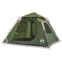 Tienda de campaña iglú 4 personas apertura rápida verde de vidaXL, Tiendas de campaña - Ref: Foro24-4004143, Precio: 106,44 €...