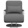 Silla giratoria y sofá cama tela gris oscuro en Sillones | Comprar online en Foru.es