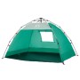 Tienda de playa 2 personas impermeable apertura rápida verde de vidaXL, Tiendas de campaña - Ref: Foro24-4005297, Precio: 60,...