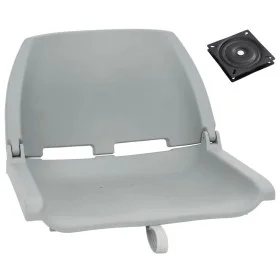 Set de asientos plegables para barco 2 uds gris de vidaXL, Piezas para veleros - Ref: Foro24-272237, Precio: 73,54 €, Descuen...