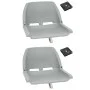 Set de asientos plegables para barco 4 uds gris de vidaXL, Piezas para veleros - Ref: Foro24-272240, Precio: 138,30 €, Descue...