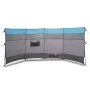 Cortaviento de camping impermeable azul 366x152x152 cm de vidaXL, Paravientos - Ref: Foro24-94741, Precio: 41,12 €, Descuento: %