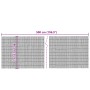 Valla de jardín de caña 500x90 cm de vidaXL, Paneles de vallas - Ref: Foro24-365753, Precio: 43,97 €, Descuento: %