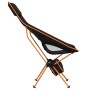 Sillas de camping plegables 2 uds tela Oxford y aluminio negro de vidaXL, Mobiliario de camping - Ref: Foro24-366545, Precio:...