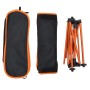 Sillas de camping plegables 2 uds tela Oxford y aluminio negro de vidaXL, Mobiliario de camping - Ref: Foro24-366545, Precio:...