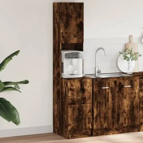 Mueble de cocina madera ingeniería roble ahumado 35x50x180 cm de vidaXL, Armarios de cocina - Ref: Foro24-840762, Precio: 82,...