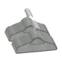 Juego de perchas de ropa 50 uds antideslizantes terciopelo gris de vidaXL, Perchas - Ref: Foro24-289918, Precio: 33,66 €, Des...