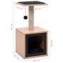 Rascador para gatos con alfombra rascadora de sisal 62 cm de vidaXL, Mobiliario para gatos - Ref: Foro24-170932, Precio: 54,6...