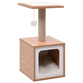 Rascador para gatos con alfombra rascadora de sisal 62 cm de vidaXL, Mobiliario para gatos - Ref: Foro24-170931, Precio: 54,9...