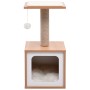 Rascador para gatos con alfombra rascadora de sisal 62 cm de vidaXL, Mobiliario para gatos - Ref: Foro24-170931, Precio: 58,0...