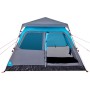 Tienda de campaña iglú 4 personas apertura rápida azul de vidaXL, Tiendas de campaña - Ref: Foro24-4004231, Precio: 150,09 €,...