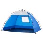 Tienda de playa 2 personas impermeable apertura rápida azul de vidaXL, Tiendas de campaña - Ref: Foro24-4005296, Precio: 60,2...