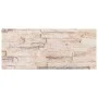 Paneles de pared 3D 14 unidades EPS blanco y rojo 100x25 cm de vidaXL, Recubrimiento de paredes - Ref: Foro24-4008554, Precio...