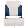 Klappbare Bootssitze, 2-teilig, mit weißem und blauem Kissen von vidaXL, Segelboote - Ref: Foro24-272239, Preis: 73,80 €, Rab...