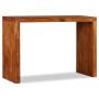 Mesa consola Madera sólida con acabado miel 110x40x76 cm en Mesas auxiliares | Comprar online en Foru.es