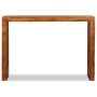 Mesa consola Madera sólida con acabado miel 110x40x76 cm en Mesas auxiliares | Comprar online en Foru.es