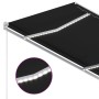 Toldo manual retráctil con LED antracita 350x250 cm de vidaXL, Toldos - Ref: Foro24-3068884, Precio: 262,41 €, Descuento: %