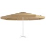 Tela de repuesto para sombrilla gris taupe 500 cm de vidaXL, Telas para sombrillas y toldos - Ref: Foro24-312541, Precio: 68,...
