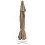 Replacement fabric for taupe gray umbrella 500 cm by vidaXL, Fabrics for umbrellas and awnings - Ref: Foro24-312541, Price: 7...