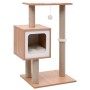 Rascador para gatos con alfombra rascadora de sisal 82 cm de vidaXL, Mobiliario para gatos - Ref: Foro24-170921, Precio: 91,3...