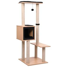 Rascador para gatos con alfombra rascadora de sisal 129 cm de vidaXL, Mobiliario para gatos - Ref: Foro24-170918, Precio: 108...