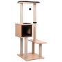 Rascador para gatos con alfombra rascadora de sisal 129 cm de vidaXL, Mobiliario para gatos - Ref: Foro24-170918, Precio: 110...