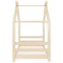 Kinderbettgestell aus massivem Kiefernholz, 70 x 140 cm von vidaXL, Kinderbetten und Betten für Kinder - Ref: Foro24-289607, ...