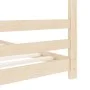 Kinderbettgestell aus massivem Kiefernholz, 70 x 140 cm von vidaXL, Kinderbetten und Betten für Kinder - Ref: Foro24-289607, ...