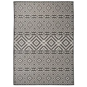 Alfombra de exterior de tejido plano rayas negras 200x280 cm de vidaXL, Alfombras - Ref: Foro24-340854, Precio: 86,01 €, Desc...