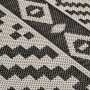 Alfombra de exterior de tejido plano rayas negras 200x280 cm de vidaXL, Alfombras - Ref: Foro24-340854, Precio: 100,96 €, Des...